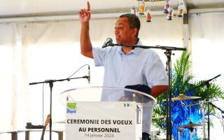 La cérémonie de voeux au personnel