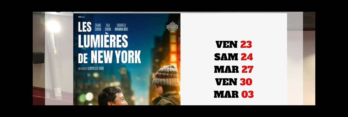 Le programme des films au Ciné-théâtre de Lamentin