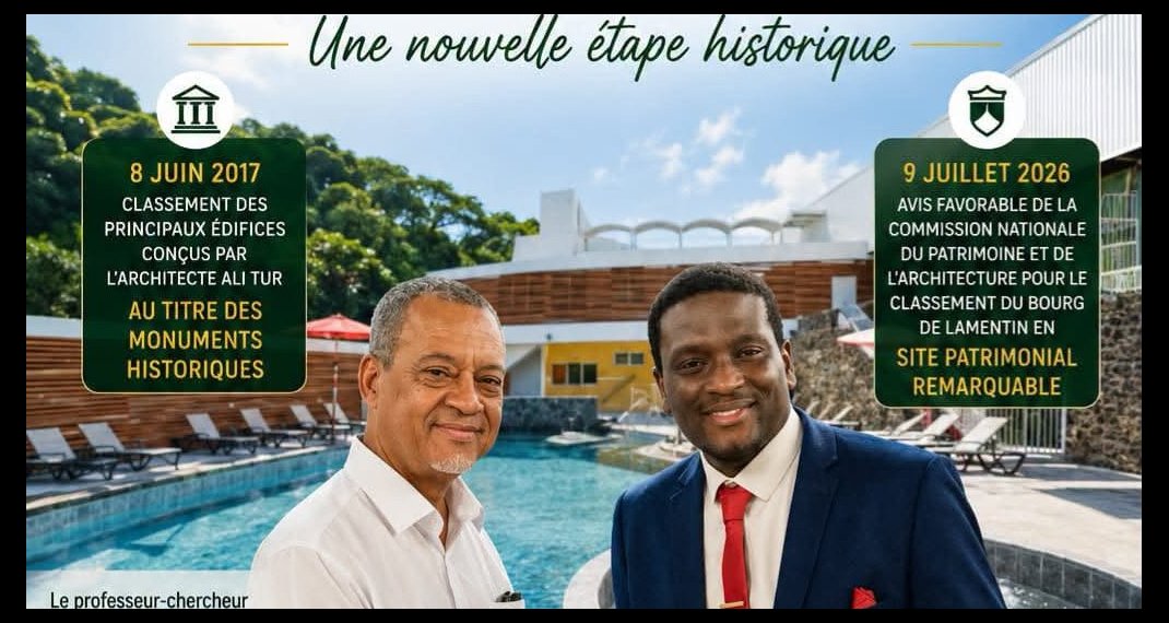Certifier et labelliser le patrimoine Lamentinois : une nouvelle étape historique 