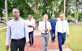 Visite de M. Maurice TUBUL, Sous-Préfet, Secrétaire Général de la Région Guadeloupe.