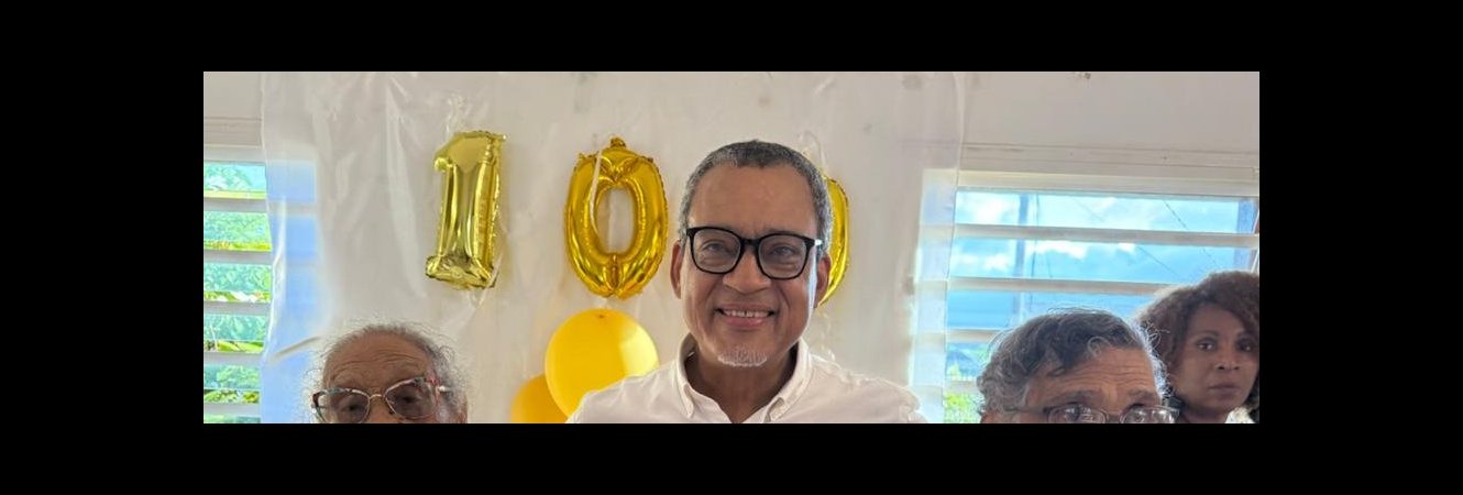 Anniversaire de deux centenaires, Mme Colette ALLARD et Mme Grazella MODESTE,