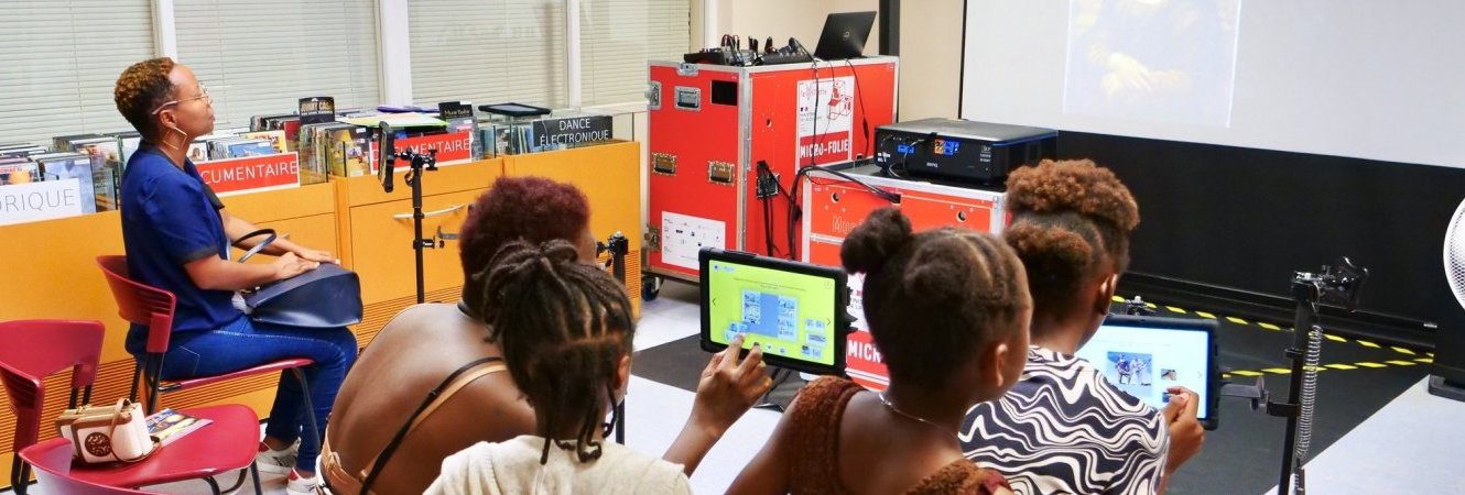 Micro-folie organisé, à la Médiathèque Ernest J.PÉPIN