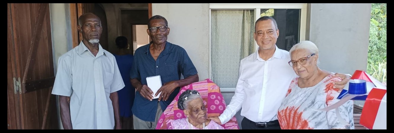 Joyeux 105ème anniversaire à Madame GERION Léa Louisette 