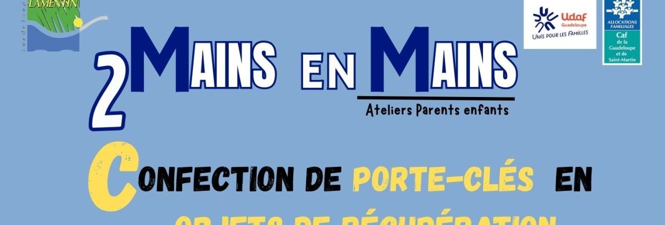 Atelier parent-enfant – 2 mains en mains