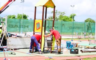 Rénovation de l'aire de jeux