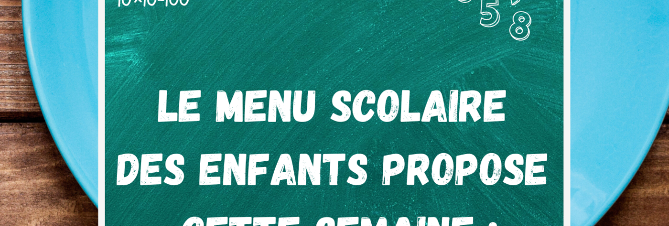 Restauration scolaire