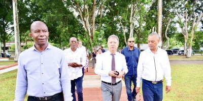 Visite de M. Maurice TUBUL, Sous-Préfet, Secrétaire Général de la Région Guadeloupe.