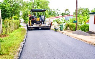 Travaux en cours - route de Boisbert 