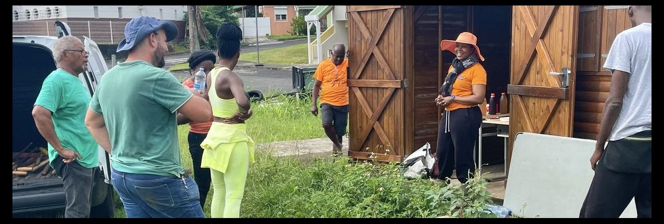 Les plantations au jardin situé à Crâne