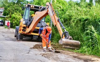Travaux de voirie : route de Blachon