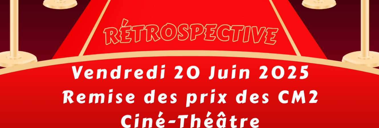 Remise des prix des CM2