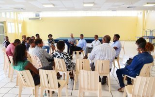 La tournée des rencontres avec le personnel communal