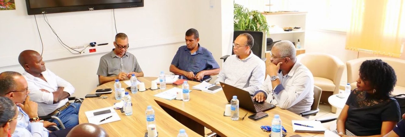 le maire Jocelyn SAPOTILLE réuni ses principaux cadres au Pôle administratif