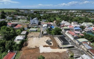 Travaux engagés au niveau du marché du bourg