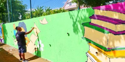 Deuxième séance du projet GRAFF'ACT à la Médiathèque Ernest J. Pépin !