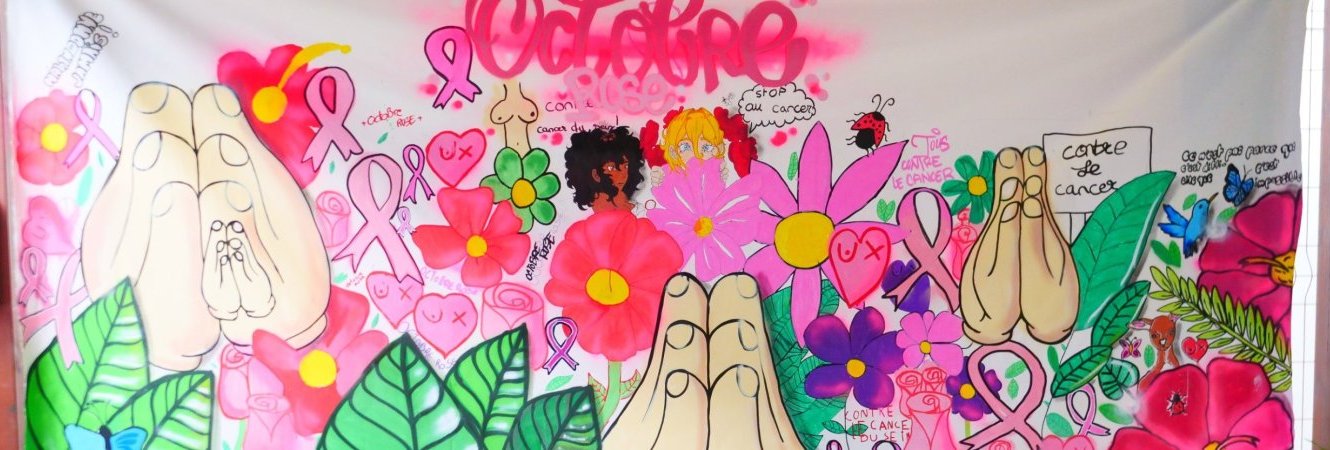 OCTOBRE ROSE À LAMENTIN : LA CRÉATIVITÉ AU SERVICE DE LA PRÉVENTION